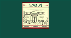 Desktop Screenshot of bazaarcafe.com